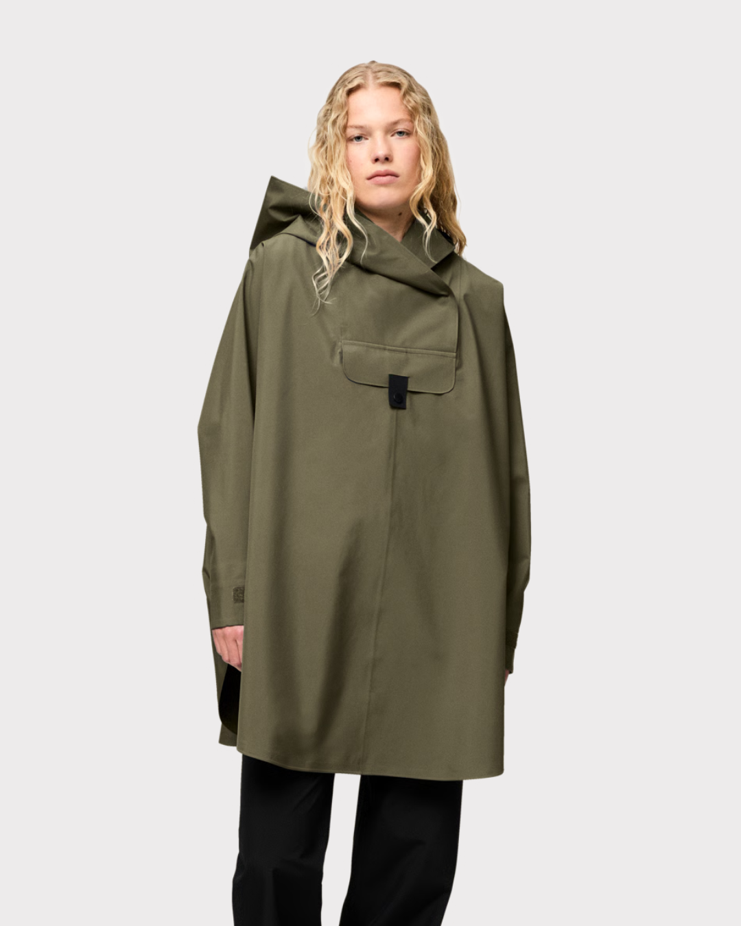 Bergen Poncho-Ytterjakker-Blæst-Aandahls