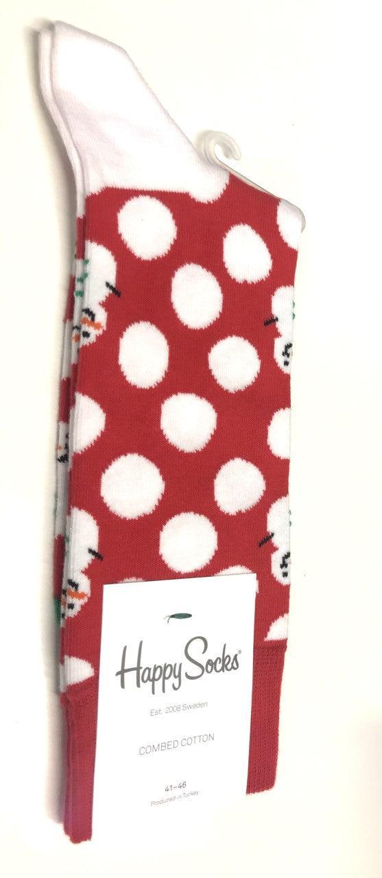 Big dot snowman-Strømper-Happy Socks-Aandahls