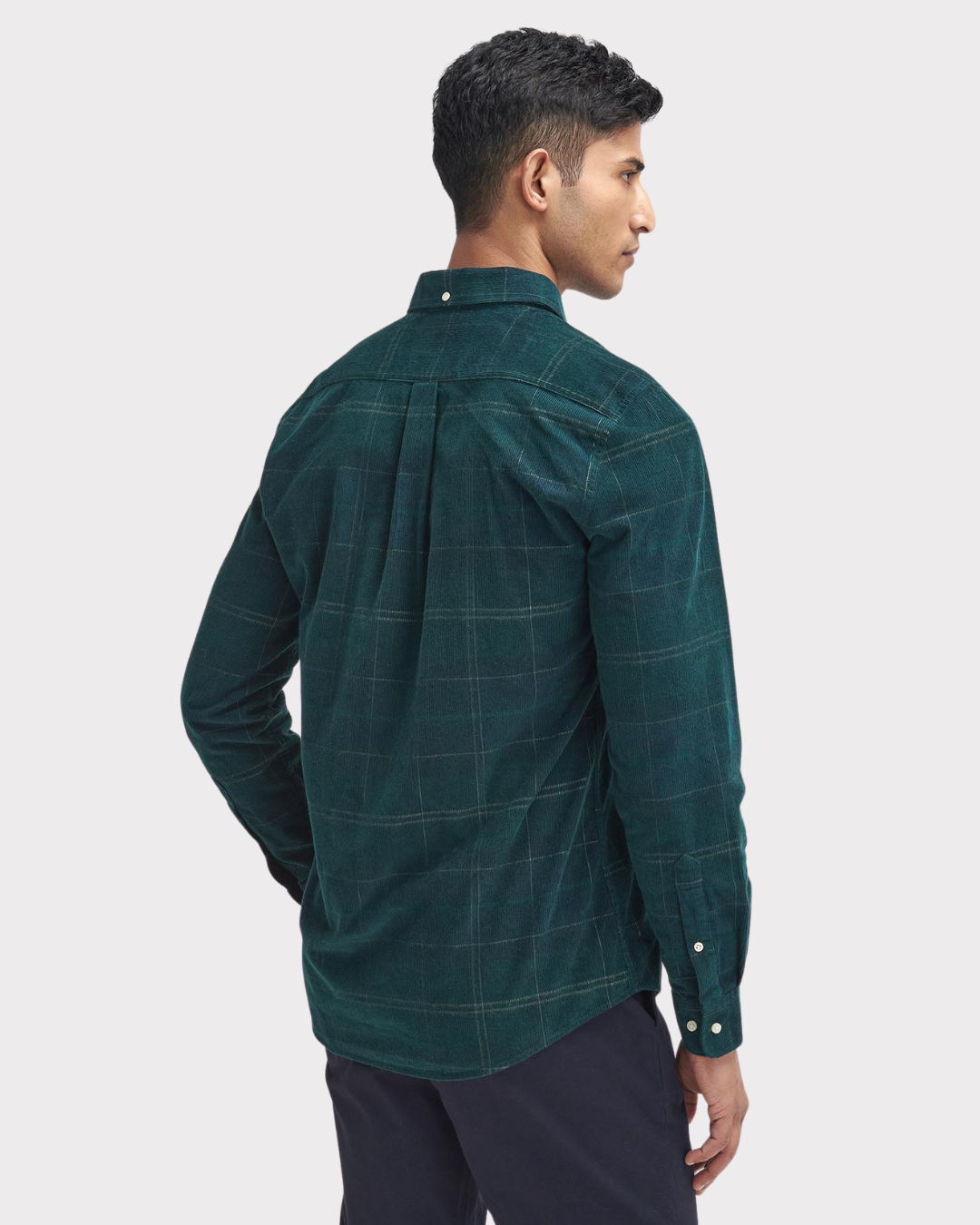 Blair Tailored Tartan Cord-Skjorte-Barbour-Aandahls