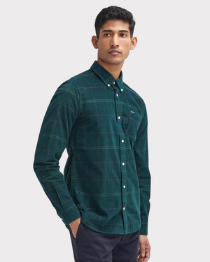 Blair Tailored Tartan Cord-Skjorte-Barbour-Aandahls