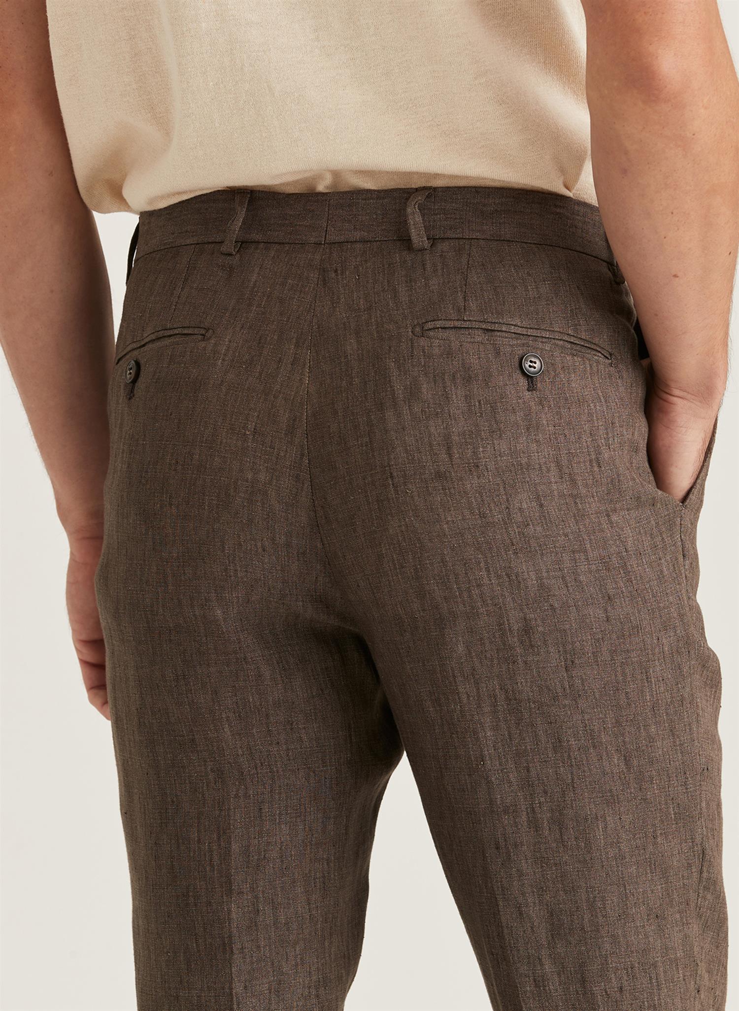 Bobby Linen Suit Trs-Bukser-Morris-Aandahls