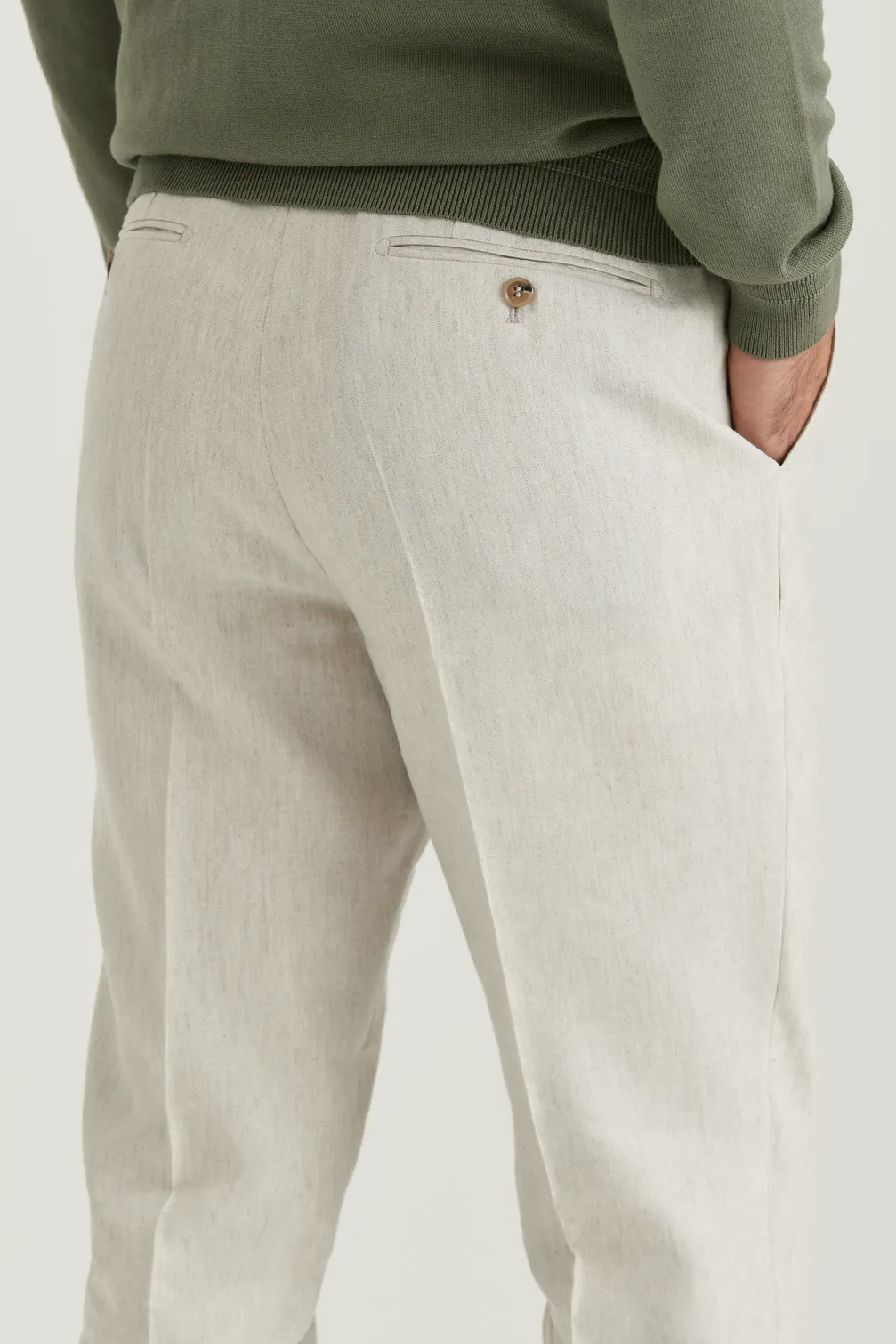 Bobby Linen Suit Trs-Bukser-Morris-Aandahls