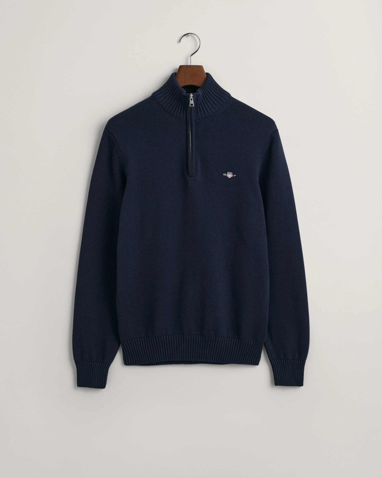 Bomullsgenser Med Half-Zip-Genser-Gant-Aandahls