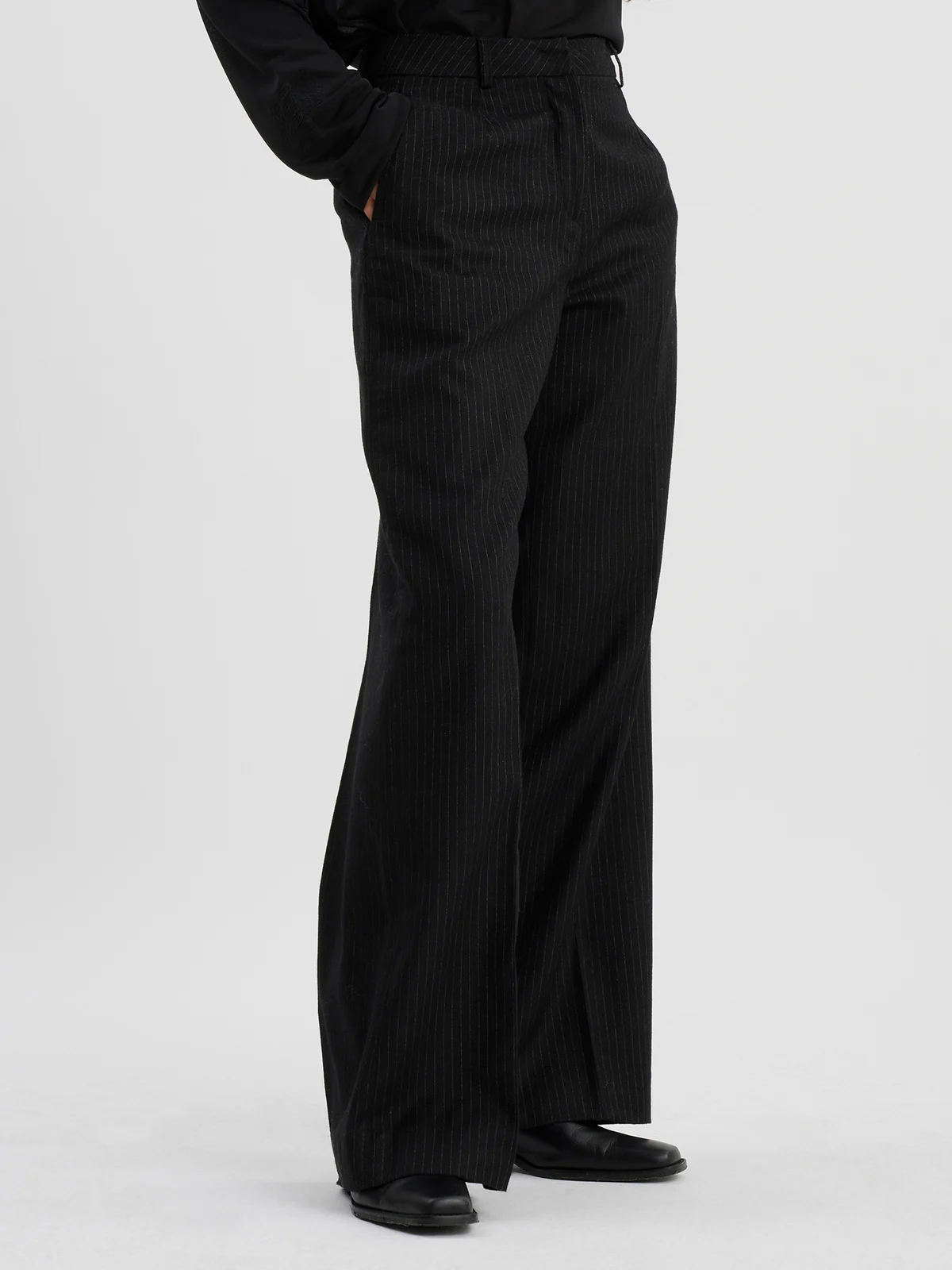 Bottomsup Wool Trousers-Bukser-Holzweiler-Aandahls