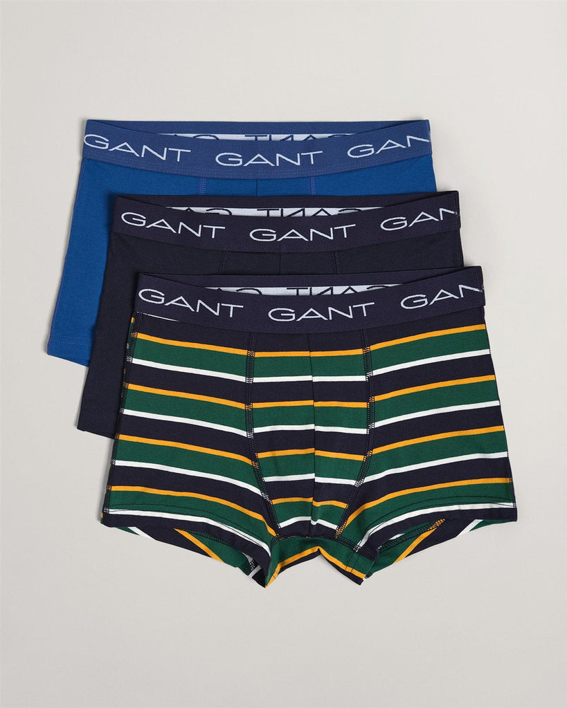Boys stripe trunk, 3 pack-Diverse undertøy-Gant-Aandahls