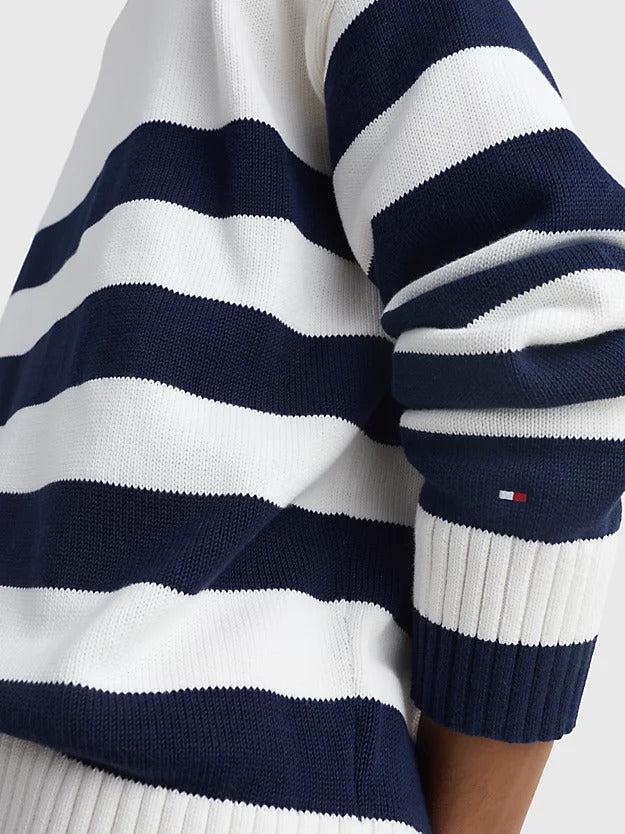 Breton stripe crew neck-Genser-Tommy Hilfiger-Aandahls