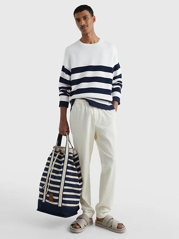 Breton stripe crew neck-Genser-Tommy Hilfiger-Aandahls