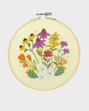 Broderi kit m ramme-Garn & Broderi-0 - Villy-Aandahls