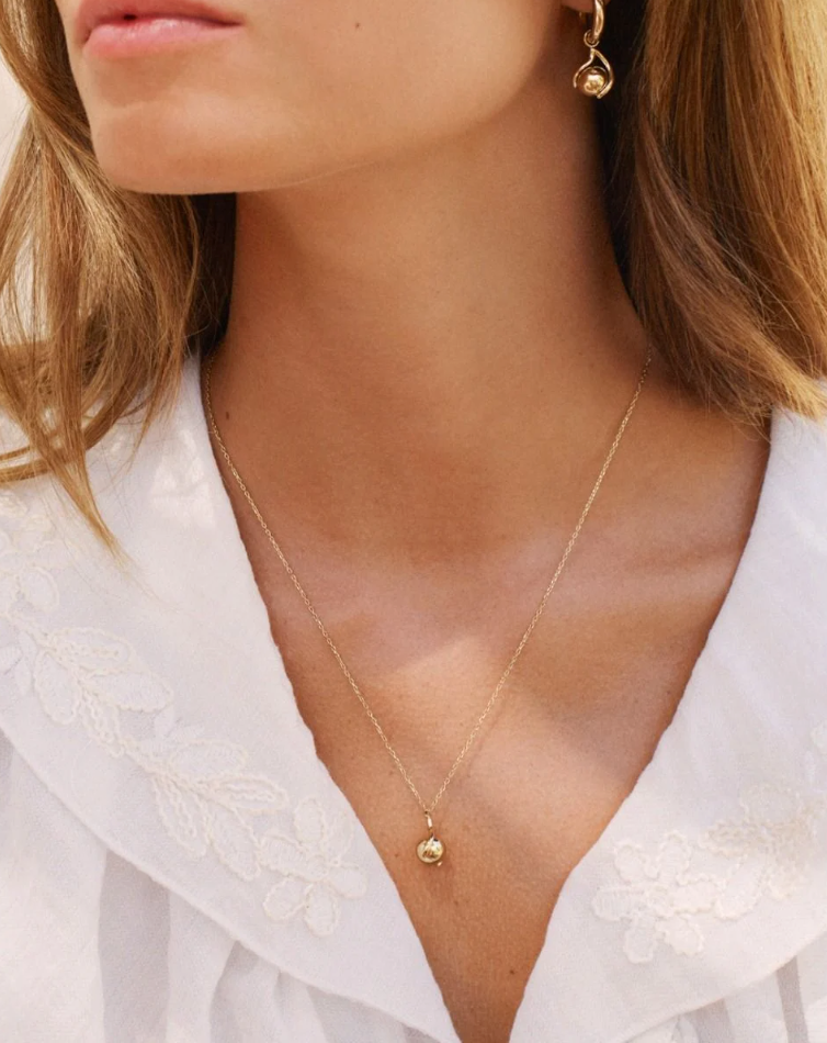 Buddy Necklace S Gold-Smykke-Edblad-Aandahls