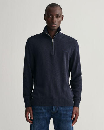 COTTON FLAMME HALFZIP-Strikk-Gant-Aandahls