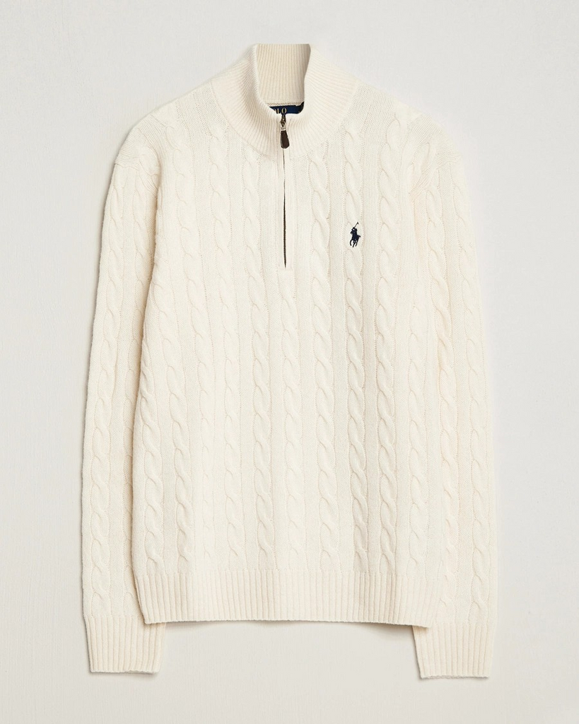 Cable Half Zip-Genser-Polo Ralph Lauren-Aandahls