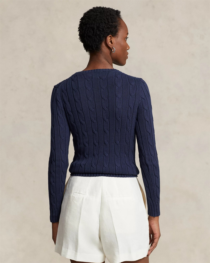 Cable knit crewneck NOOS-Genser-Polo Ralph Lauren-Aandahls