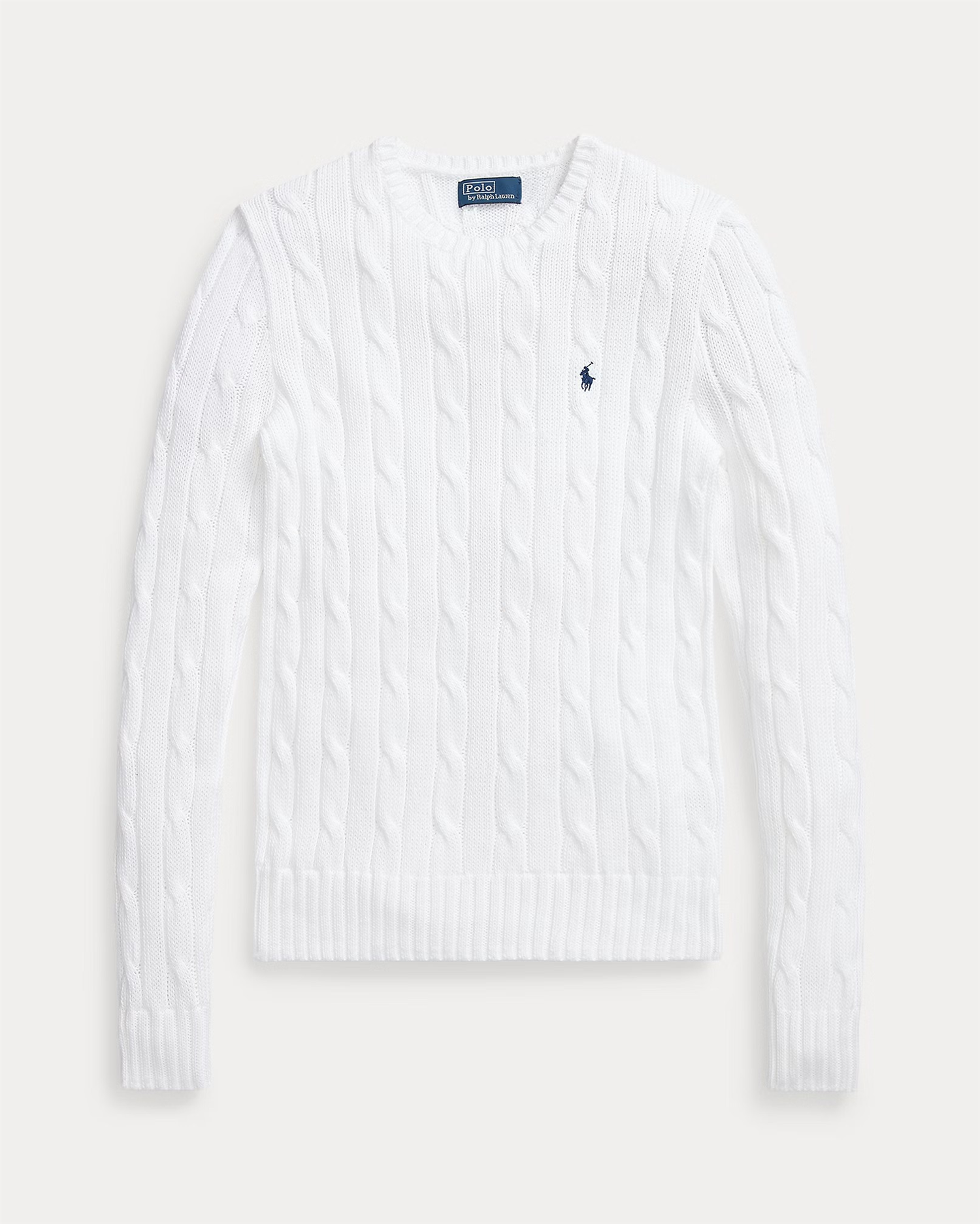 Cable knit crewneck NOOS-Genser-Polo Ralph Lauren-Aandahls