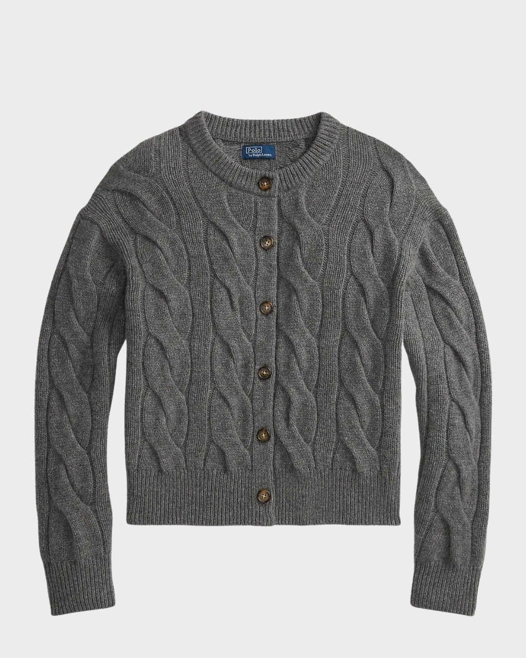 Cable knit wool-cashmere-CARDIGAN-Polo Ralph Lauren-Aandahls