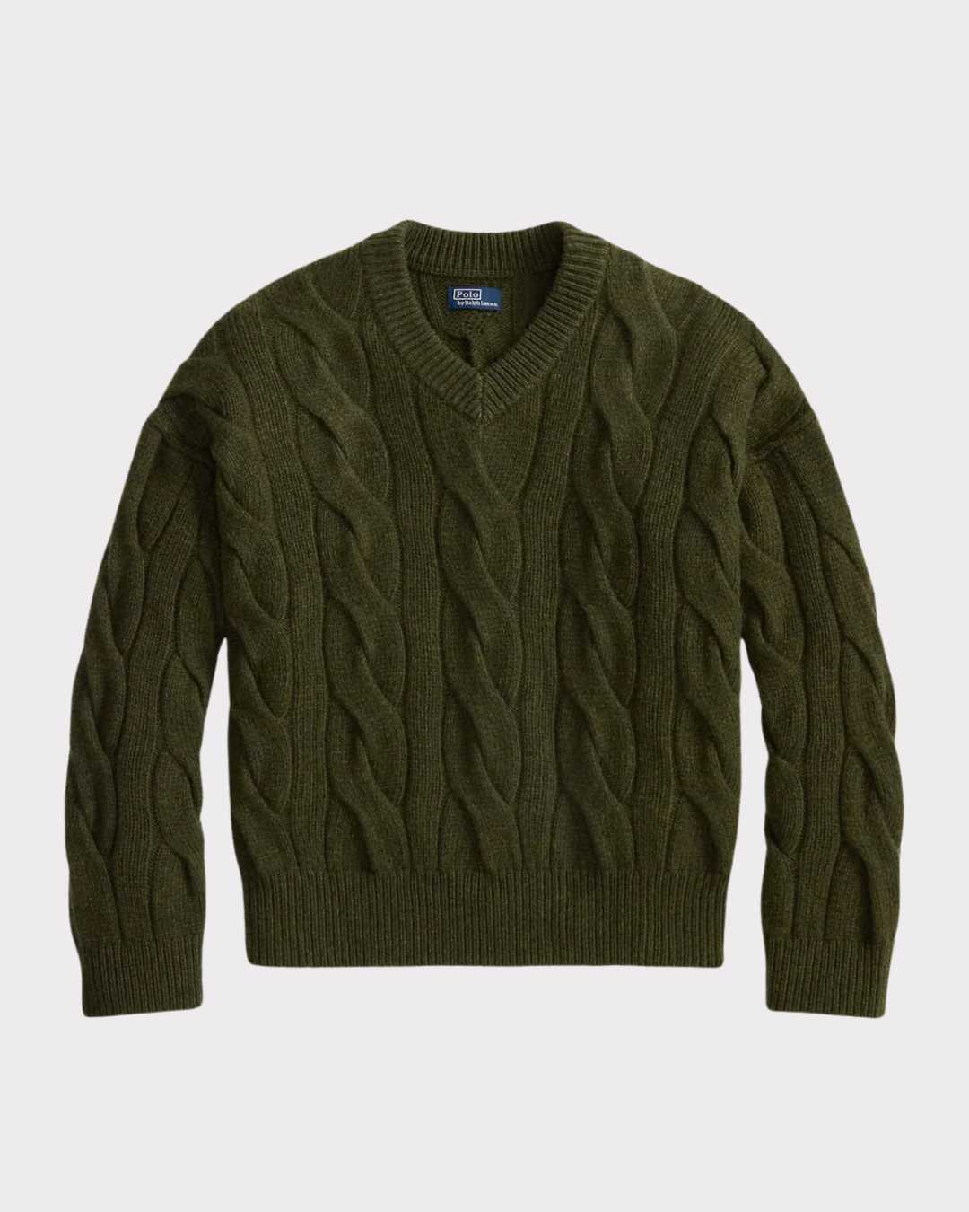 Cable knit wool-cashmere-Genser-Polo Ralph Lauren-Aandahls