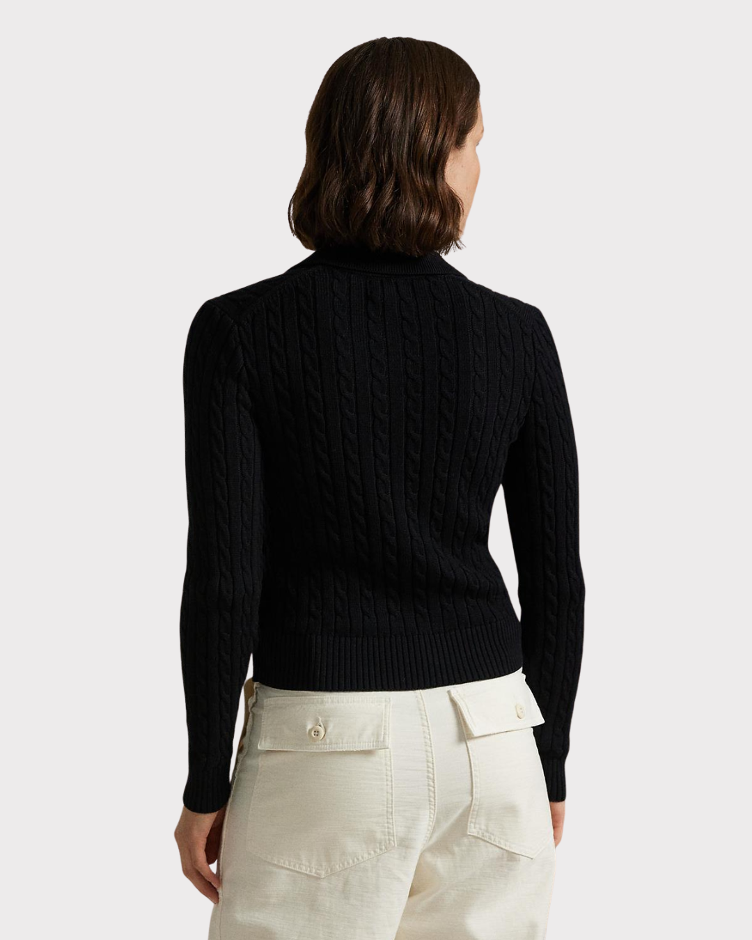 Cable sweater cardigan-CARDIGAN-Polo Ralph Lauren-Aandahls