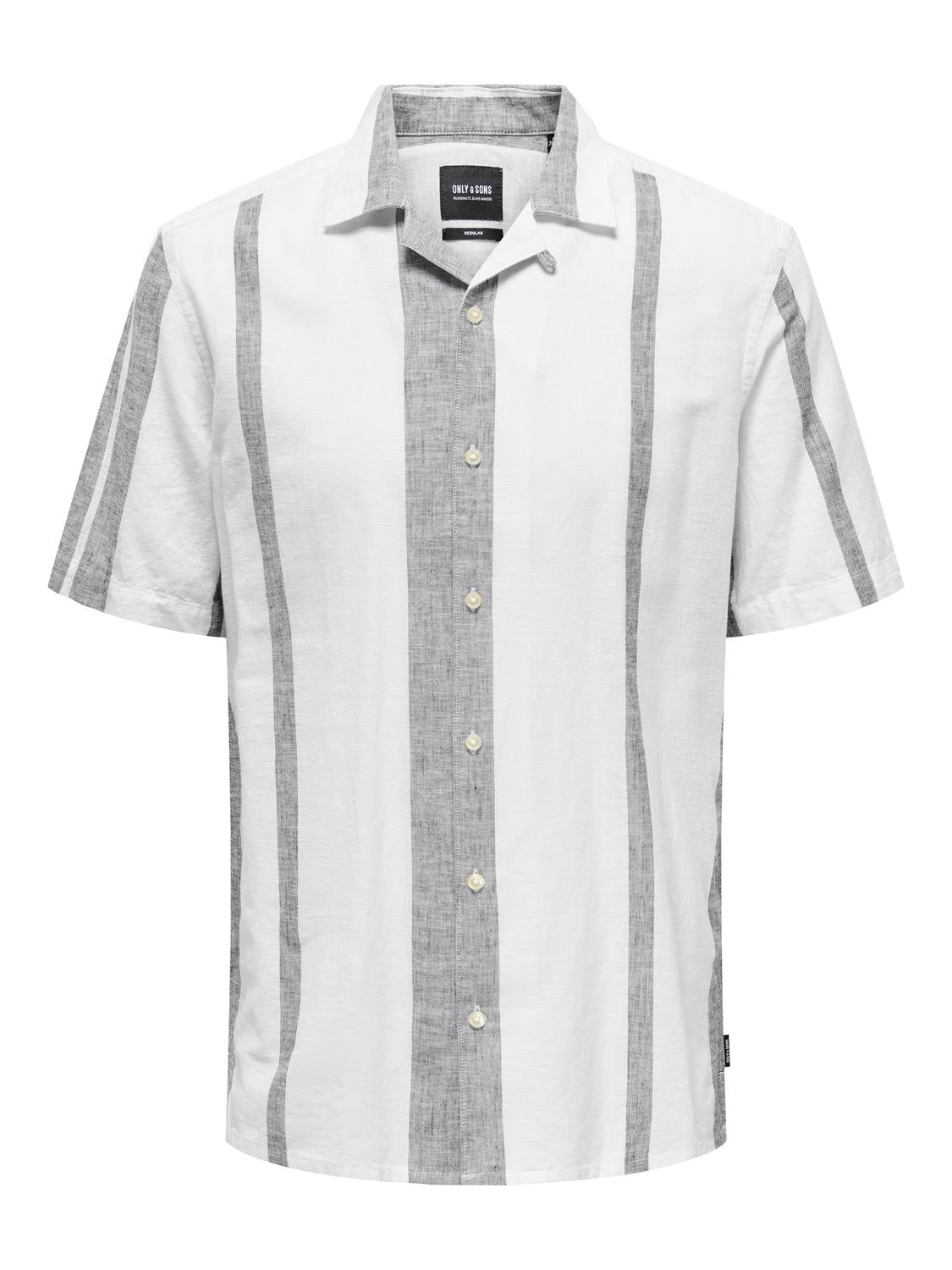 Caiden life stripe res linenblend noos-Skjorter-Only & Sons-Aandahls