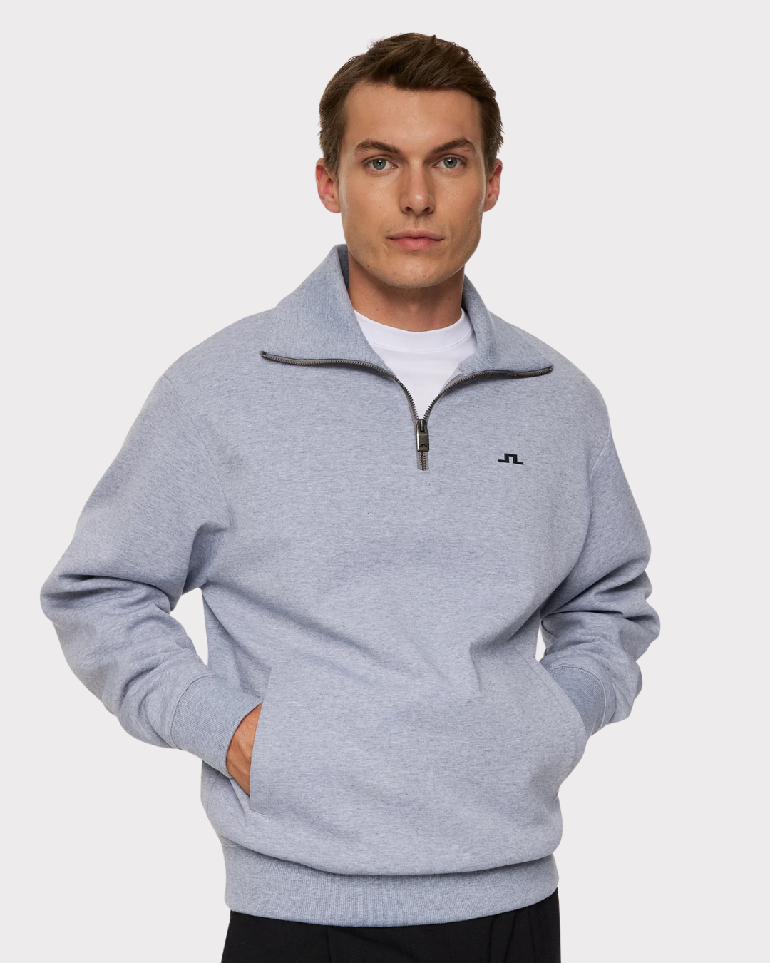 Callan Quarter Zip-Genser-J.Lindeberg-Aandahls