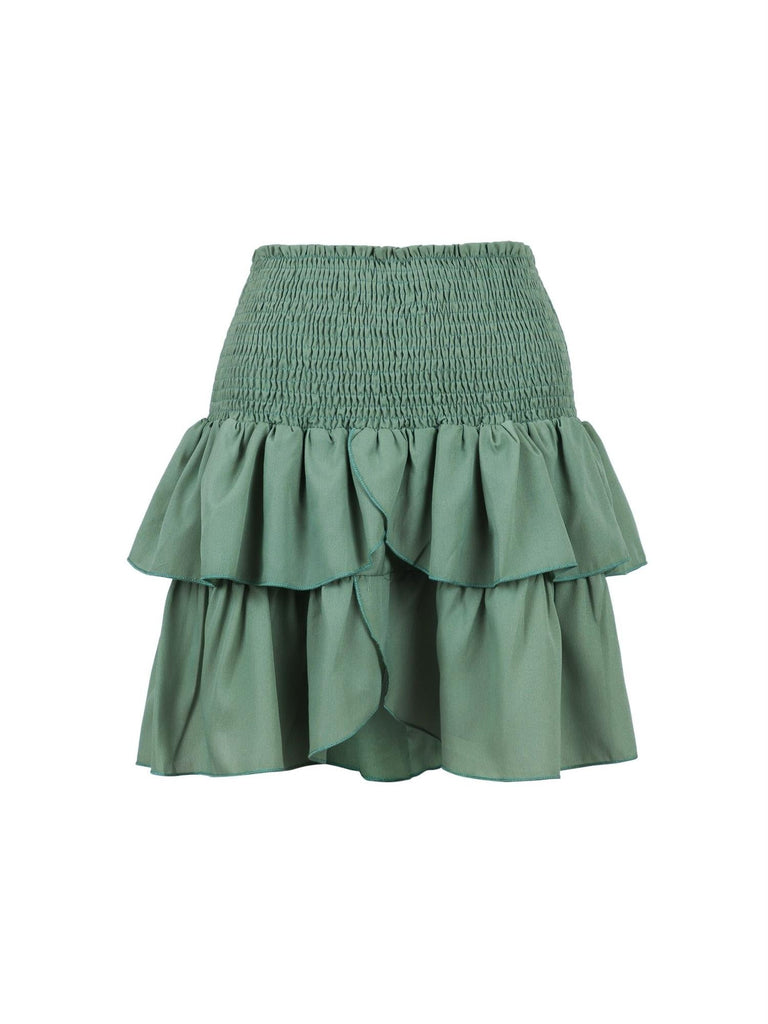 Carin R Skirt-Skjørt-Neo Noir-Aandahls