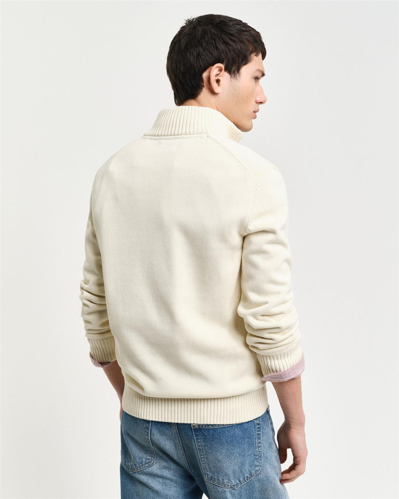 Casual cotton half zip-Genser-Gant-Aandahls