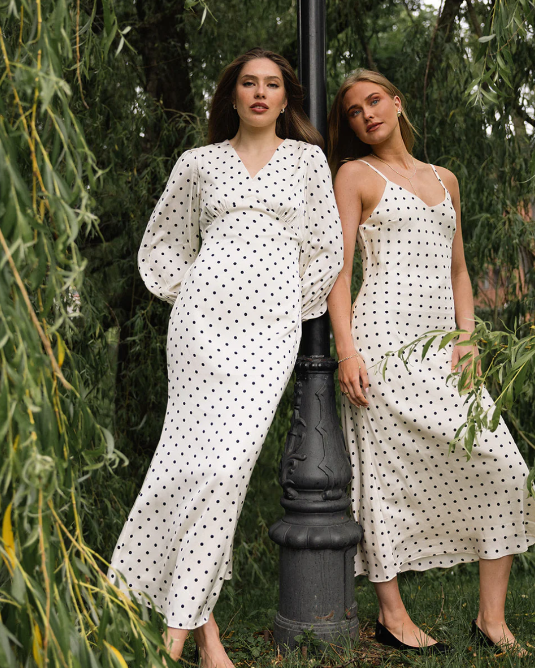 Celestine dotty dress-Kjole-Secrets By B-Aandahls