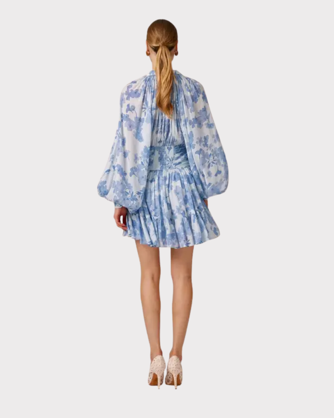 Chiffon Mini Dress-Kjole-ByTimo-Aandahls