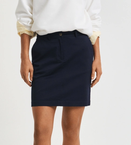 Chino Skirt-Skjørt-Gant-Aandahls