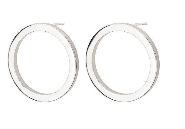 Circle Earrings Small-Tilbehør-Edblad-Aandahls