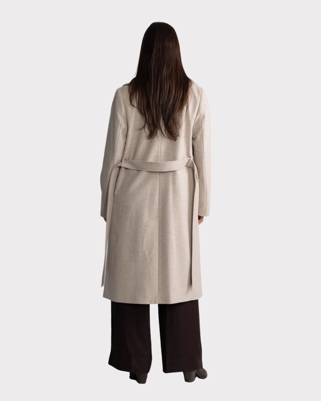 Clareta Belt long-Ytterjakker-SAND-Aandahls