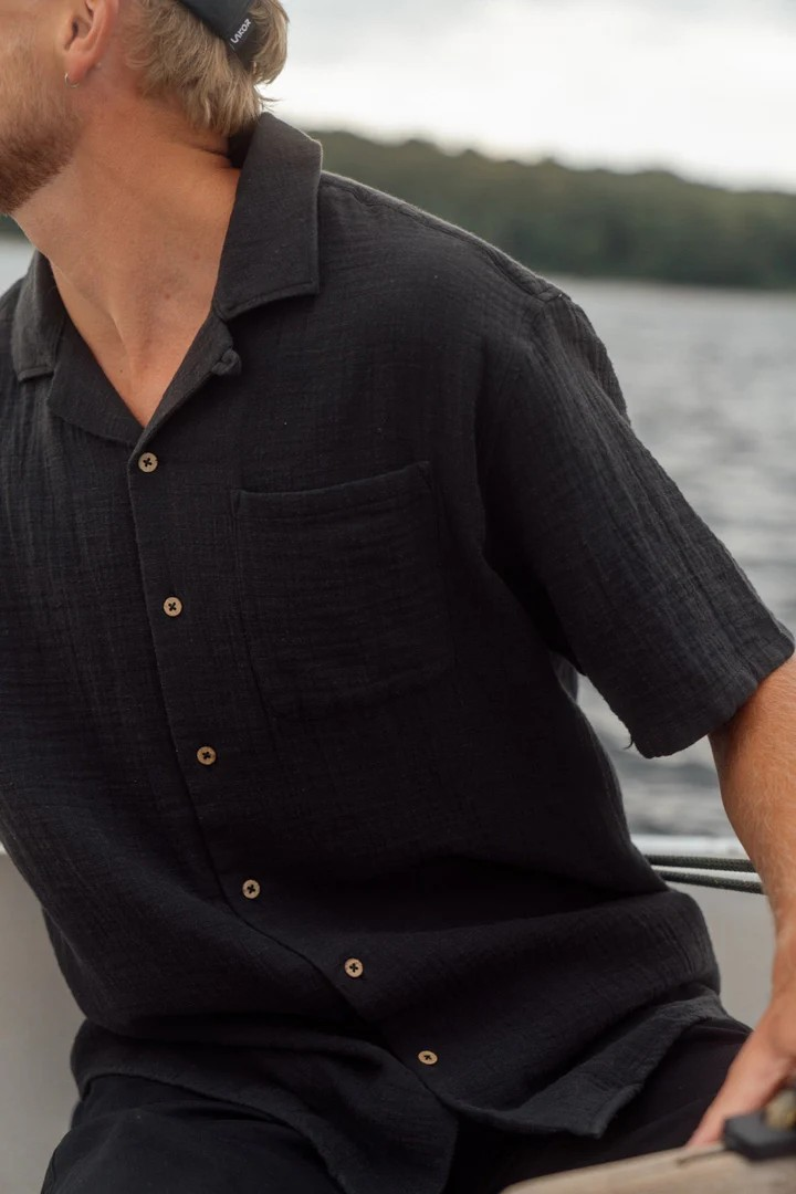 Coastline Shortsleeve Shirt-T-shirt-Lakor-Aandahls