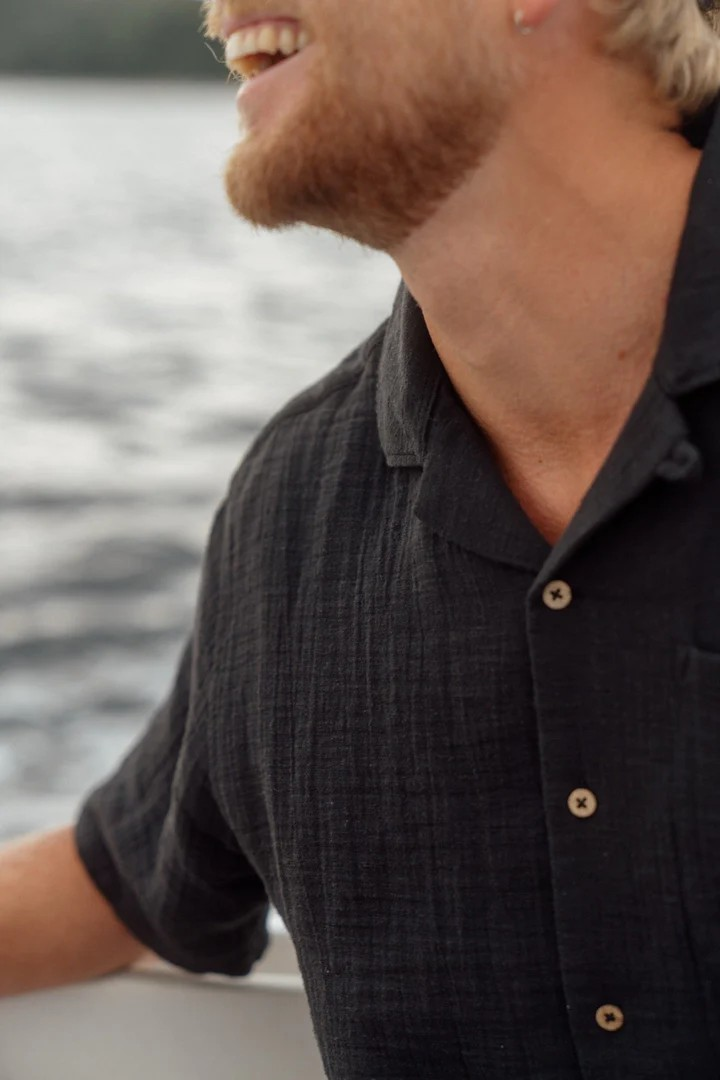 Coastline Shortsleeve Shirt-T-shirt-Lakor-Aandahls