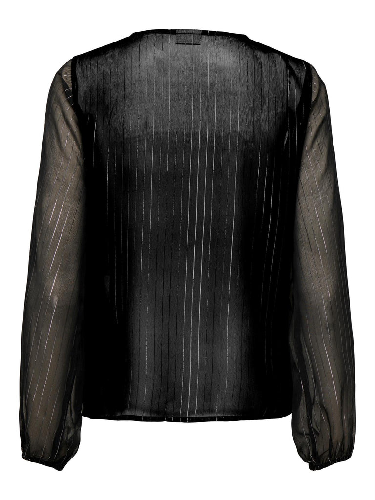 Cody L/S V-Neck Top-Bluser-Jacqueline de Yong-Aandahls