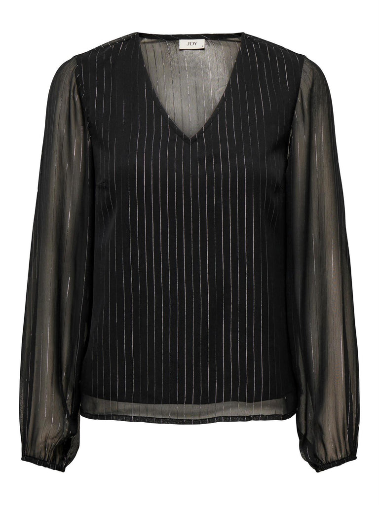 Cody L/S V-Neck Top-Bluser-Jacqueline de Yong-Aandahls