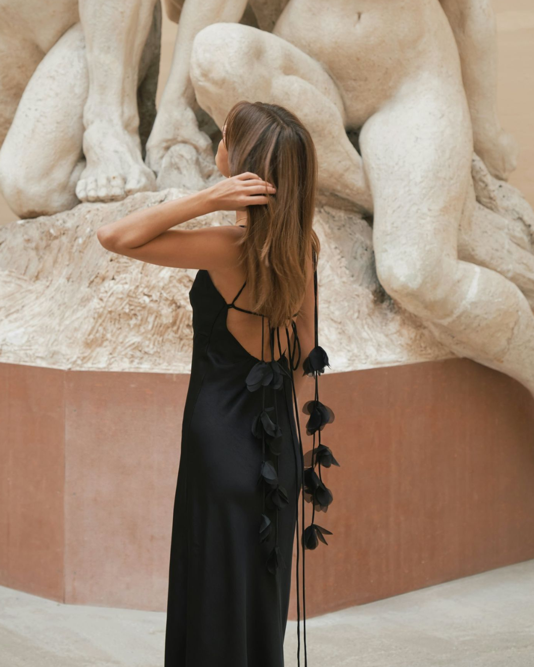 Colly Heavy Sateen Dress-Kjole-Neo Noir-Aandahls