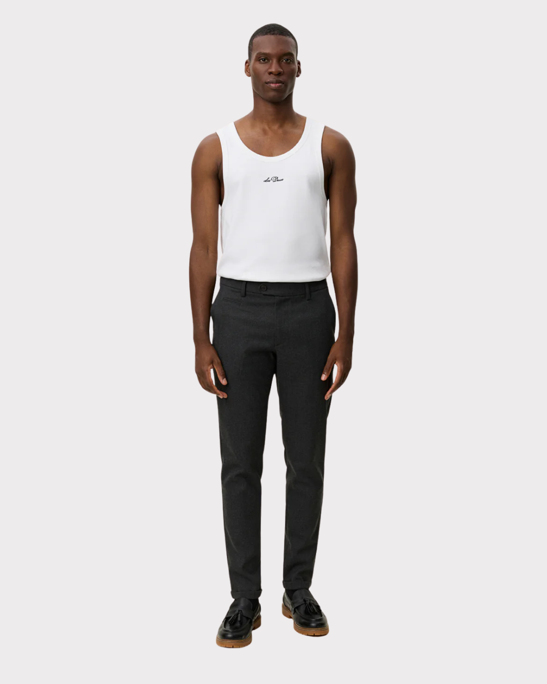 Como Herringbone Suit Pants-Bukse-Les Deux-Aandahls