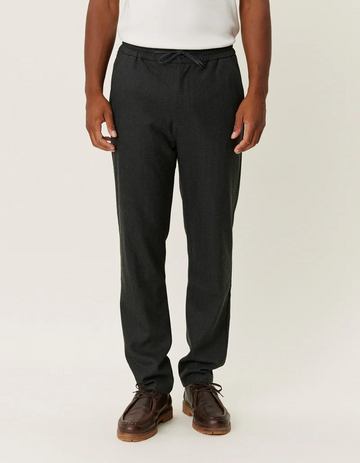 Como Herringbone Tapered Drawstring Pants-Bukse-Les Deux-Aandahls