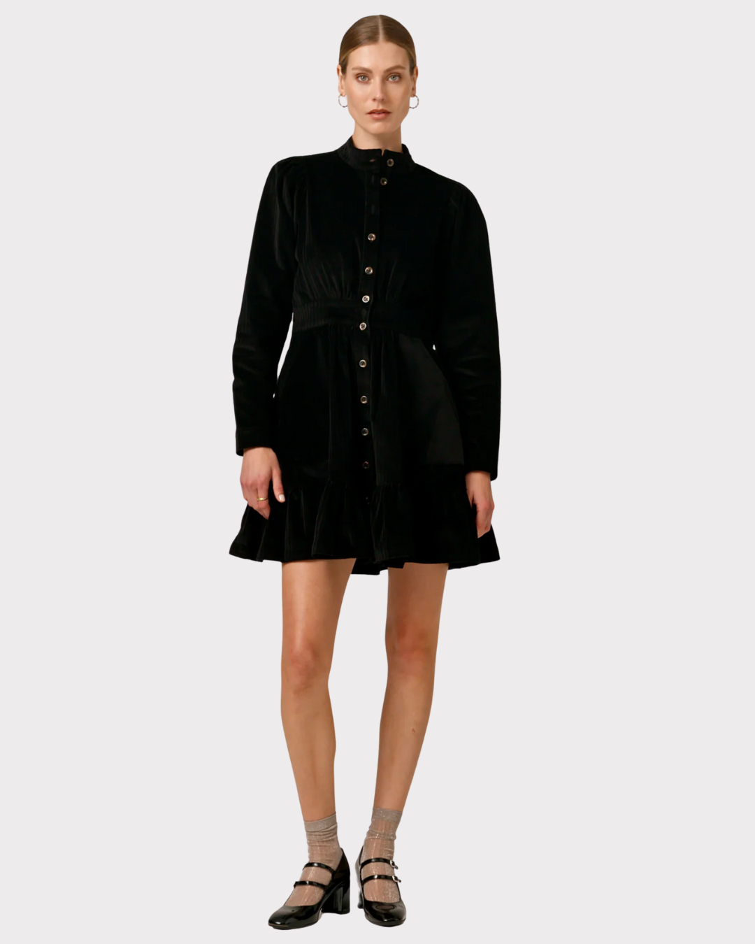 Corduroy Mini Dress-Kjole-ByTimo-Aandahls