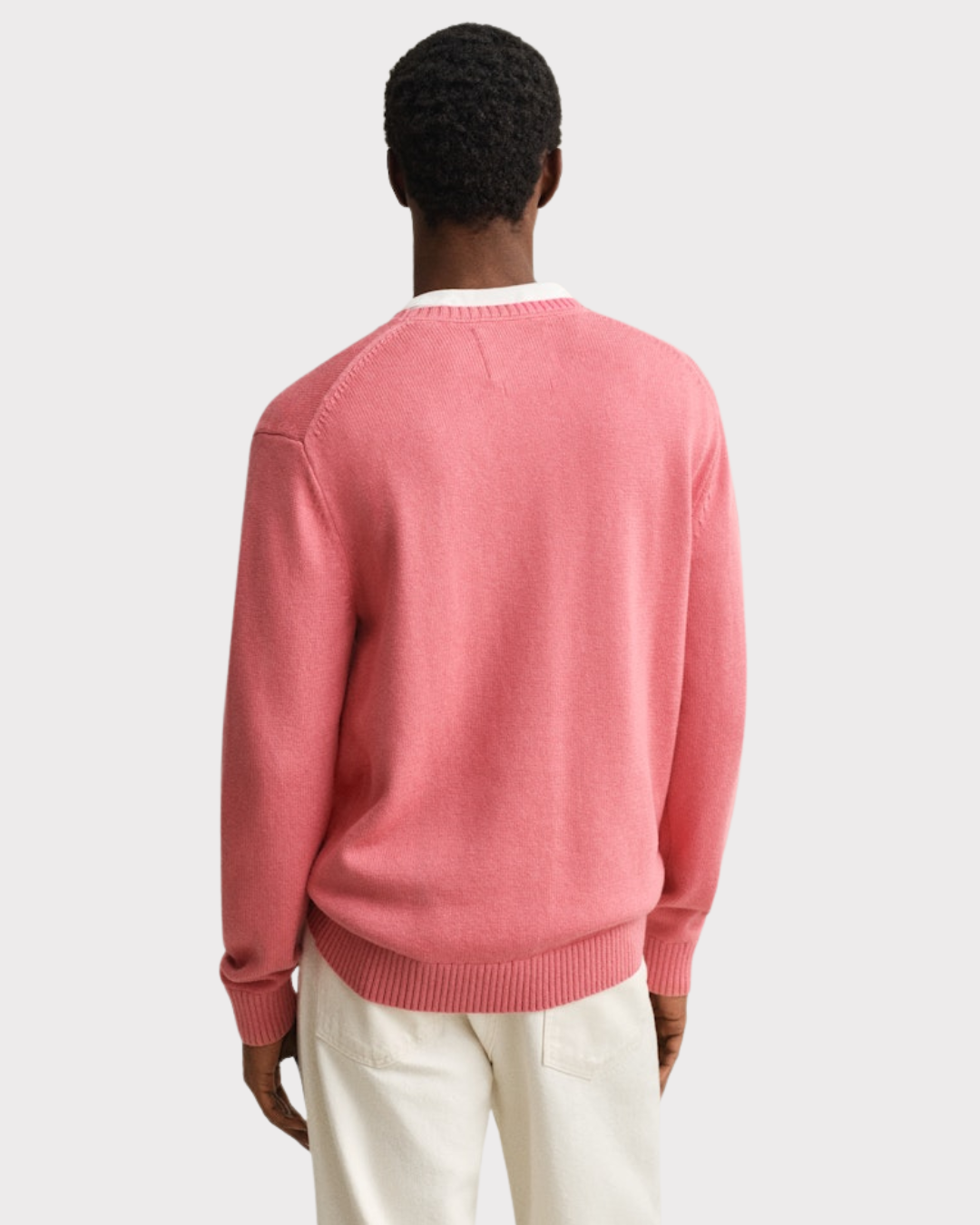 Cotton Blend C-Neck-Genser-Gant-Aandahls