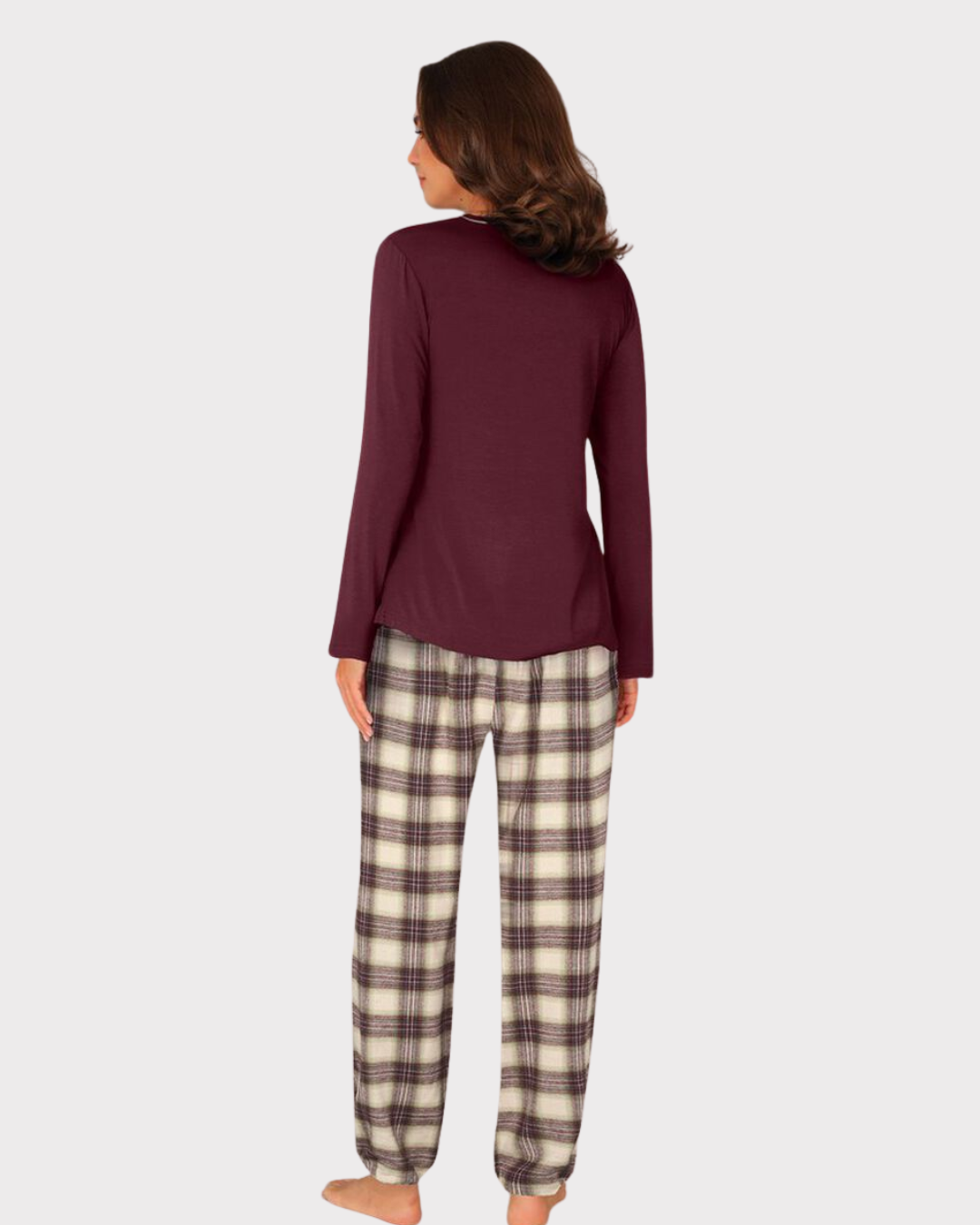 Cotton Flannel Pyjamas-Nattøy-Lady Avenue-Aandahls