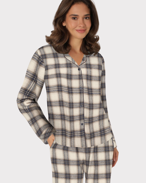 Cotton Flannel Pyjamas-Nattøy-Lady Avenue-Aandahls
