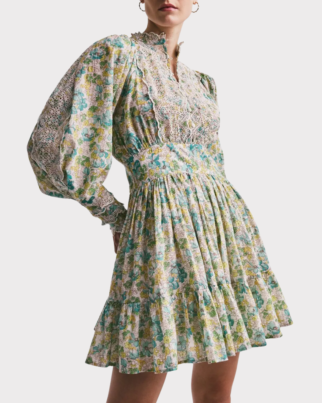 Cotton Slub Mini Dress-Kjole-ByTimo-Aandahls