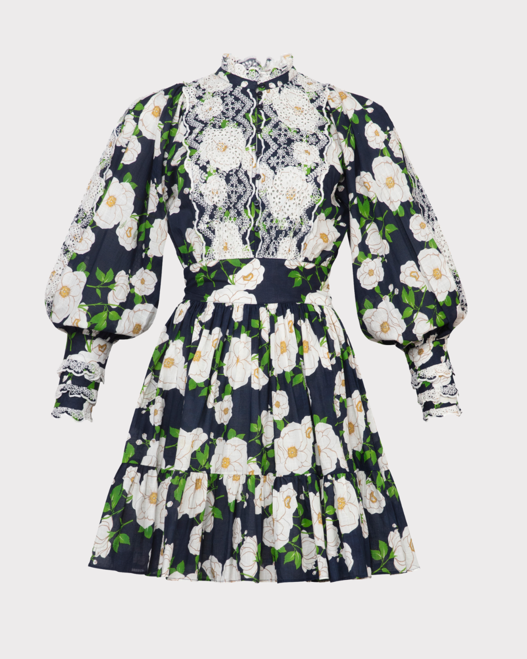 Cotton Slub Mini Dress-Kjole-ByTimo-Aandahls