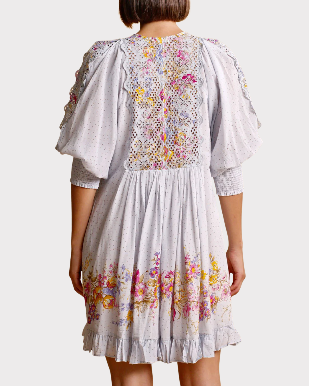 Cotton Slub Shift Dress-Kjole-ByTimo-Aandahls