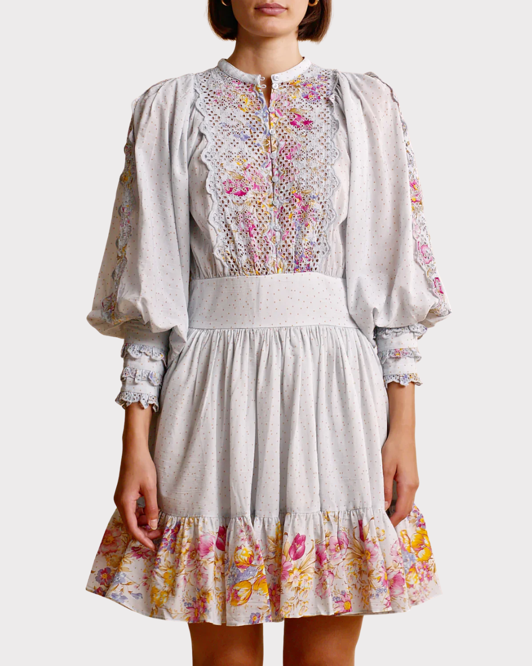 Cotton Slub Shift Dress-Kjole-ByTimo-Aandahls