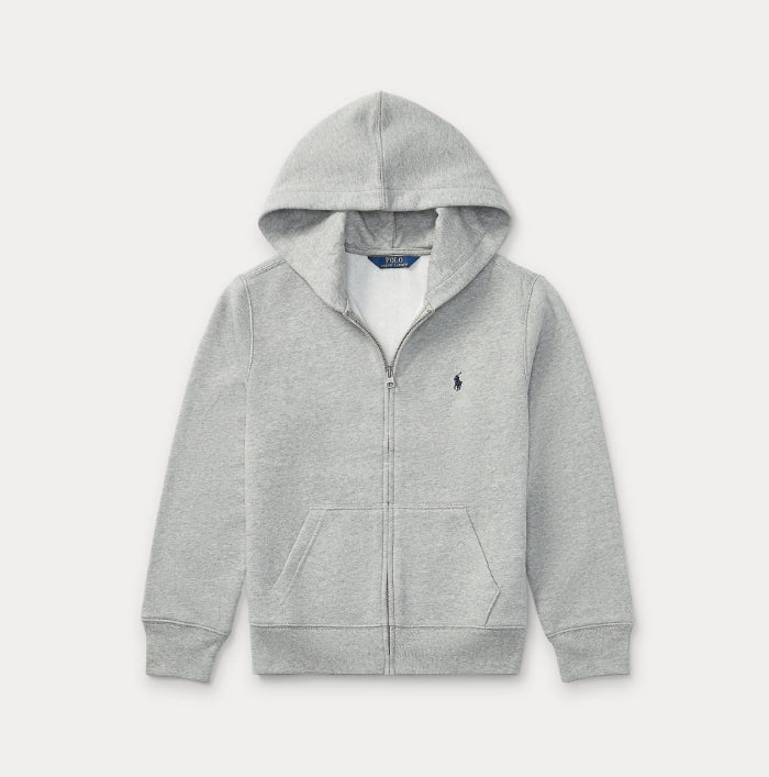 Cotton-blend-fleece hoodie-Genser-Polo Ralph Lauren-Aandahls