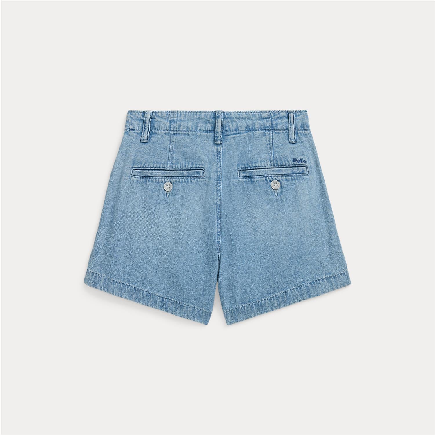 Cotton denim short-Shorts-Polo Ralph Lauren-Aandahls