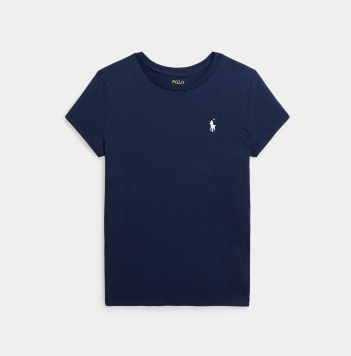 Cotton jersey crewneck tee-T-shirt-Polo Ralph Lauren-Aandahls