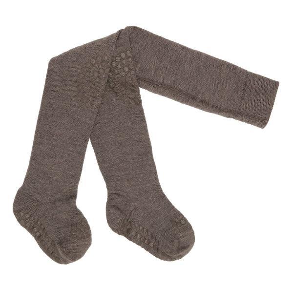 Crawling tights anti-slip wool-Strømper-GoBabyGo-Aandahls