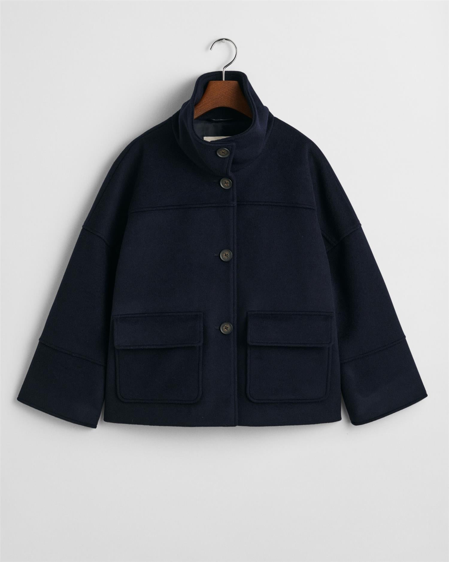 Cropped wool jacket-Yttertøy-Gant-Aandahls