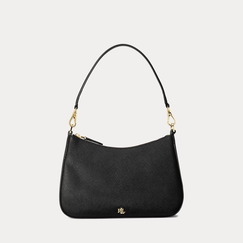 Crosshatch Leather medium danni bag-Veske-Ralph Lauren-Aandahls